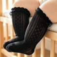 thumbnail image 2 of Miaouyo Toddler Baby Girl Socks with Bows Breathable Soft Summer Dress Socks, 2 of 6