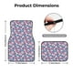 thumbnail image 5 of Fotbe Skull Juego de 4 Tapetes para Auto con Estampado – Alfombrillas de Goma Reforzada, Diseño Antideslizante, Protección para Todo el Año – Vehículos, Autos, Camionetas y SUVs, 5 of 7