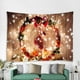 thumbnail image 4 of Tapiz colgante de pared para decoración de dormitorio, sala de estar, manta, alfombra, tapiz navideño, 150x150cm, 4 of 5