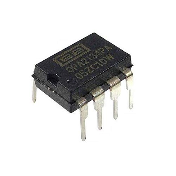 Amplificador operacional dual HiFi Burr Brown OPA2134PA