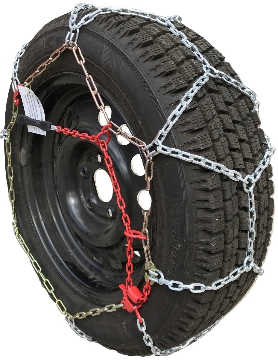 Pair of Polar 9mm Snow Chains for Cars for Tyre Size 215/55/16 Part Number 100