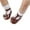 Brown, variant on Otqutp Casual Flower Girls Dance Shoes Toddler Kids Girls Soild Bowknot Princress Shoes Soft Sole The Floor Barefoot Non Slip First Walkers Prewalker Shoes