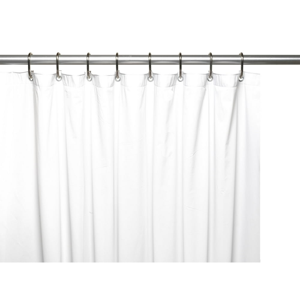 BetterBath Heavy Vinyl Shower Curtain Liner with Weighted and
