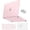 Blush Clear, variant on MOSISO For MacBook Neo Case 13 inch, 4 in 1 Kit Crack-Resistant Protective Clear Hard Shell