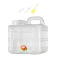 thumbnail image 1 of jinwen Potable Water Storage Containers Emergency Water Storage Tank with Faucet Water 7.5L, 1 of 9