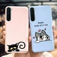 thumbnail image 3 of For Phone Case OnePlus Nord Cover Soft Silicone Leopard Flower Butterfly Painted Candy TPU Case For One Plus Nord 1 + Nord Coque dinosaur-C22 For OnePlus Nord, 3 of 6