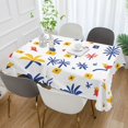thumbnail image 2 of Yayeee Tablecloths 54" x 72" Rectangle Wrinkle Resistant Party Table Cover, Tropical Rhythm, 2 of 8