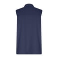thumbnail image 6 of Womens Sleeveless Button Down Shirt Collar Cotton Linen Blouse Summer Casual Loose Tank Top Business Casual Outfits, M, 6 of 8