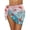 Hawaii Red Hibiscus Palm, variant on Uourmeti Red Hibiscus Palm Print Swimsuit Coverups for Women Hawaii Beach Wrap Sheer Bikini Cover Up Sarong Bathing Suit Coverups Chiffon Short Wrap Skirt