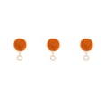 thumbnail image 2 of Advancent Fuzzy Ball Llavero Flexible Cómodo Encantador Llaveros Adorable Práctico Llaveros Mujeres para Niños Adultos Ancianos Estudiantes Naranja 8cm Type1 NO1 Advancent CBP393620, 2 of 5