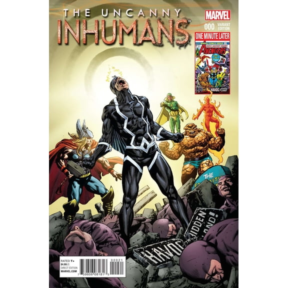 Uncanny Inhumans #0A VF ; Marvel Comic Book