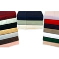 thumbnail image 2 of 300 Thread Count Split King Sheet Set Egyptian Cotton Solid-Navy Blue, 2 of 2