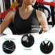 thumbnail image 1 of Sujetador deportivo Jadeshay con cremallera para mujer yoga y fitness S M L, 1 of 9