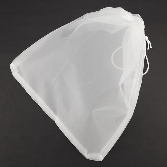 EBTOOLS Milk Filter Bag,Nylon Mesh Cloth Strainer Nut Almond Milk Filter Bag Reusable Kitchen Sieve, Nut Filter Bag