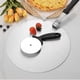 thumbnail image 2 of 1 juego de pala para pizza de acero inoxidable, cortador de pizza, cortador de tartas., 2 of 5