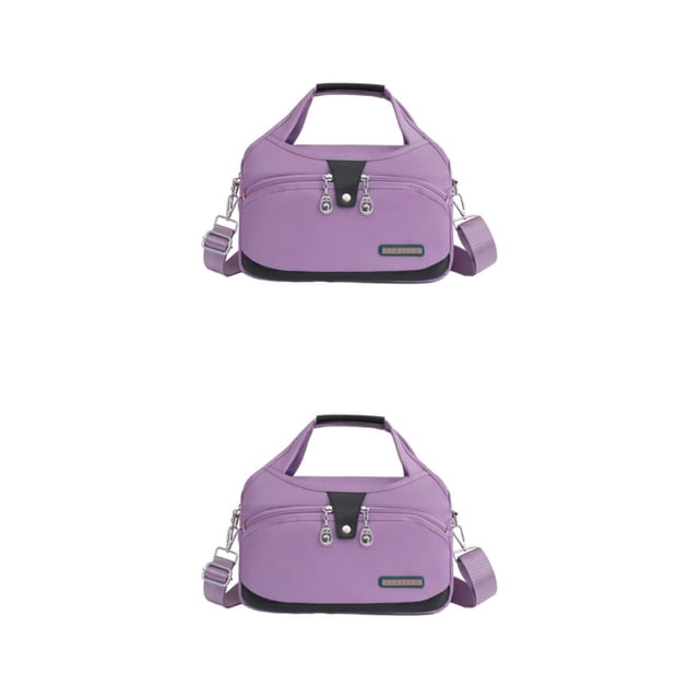 Bolso de hombro Sonducket resistente y duradero para profesionales ocupados taro morado 29*19*9*12 2Conjunto