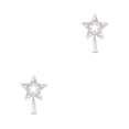 thumbnail image 3 of Adorno de Navidad Cateissary Estrella Decorativa Plata tipo 1, 3 of 6