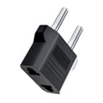 thumbnail image 4 of Convertidor adaptador de enchufe de EE. UU. A la UE retardante de llama ABS protección múltiple para el hogar, 4 of 4