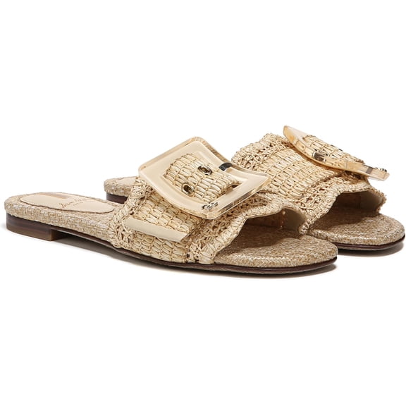 Sam Edelman Womens Bambi Slide Sandal Natural 6.5M