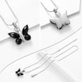 thumbnail image 3 of Butterfly Cremation Necklace for Ashes Memorial Keepsake for Beloved's Ashes Cremation Jewelry for Ashes Urn Pendants for Human Ashes Adult, 3 of 7
