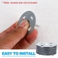 thumbnail image 4 of Unique Bargains 41mm Insulation Washers, 150pcs Metal Insulation Washers Perforated Washers Galvanized Steel for Foam Insulation Board, 4 of 7