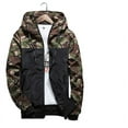thumbnail image 4 of Autumn Coat Men's Casual Thin Camo Jacket Korean Version Slim Fit Outer Coat Men's Slim Fit, 4 of 4