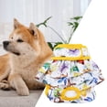 thumbnail image 3 of Adjustable Pet Sanitary Pant - Soft Touching - Elastic Waistband - Flower Pattern Diapers - Washable Physiological Pants, 3 of 8