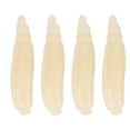 thumbnail image 3 of Señuelos de Pesca Con forma de Larva Realistas, 200 Uds., 17 mm, Brillan en la Noche Oscura, Cebo para Peces de Agua Dulce para Disfruta de Principiantes, 3 of 7