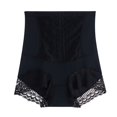 thumbnail image 3 of HCYSFG Womens Lace Shapewear Shorts Solid Color High Waisted Panties Tummy Control Compression Shaping Body Shaper, 3 of 3