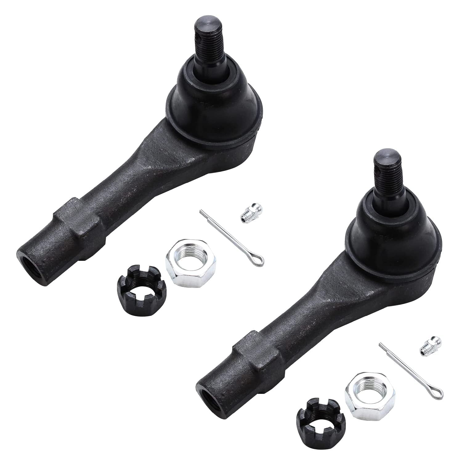 Detroit Axle - 10pc Front Lower Control Arm w/ Ball Joints, Inner Outer Tie Rods & Sway Bars for 2002 2003 2004 2005 Ford Explorer Sport Trac