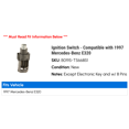 thumbnail image 2 of Ignition Switch - Compatible with 1997 Mercedes-Benz E320, 2 of 2