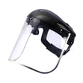 thumbnail image 3 of vortess Face Shield Protector Visible Lightweight Face Cover Faceshield for Factory Lawn Black, 3 of 9