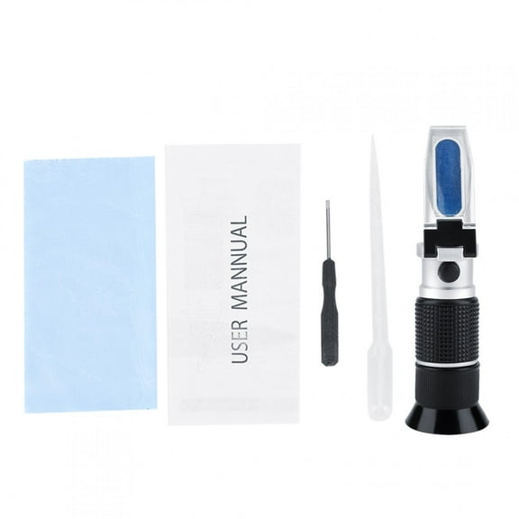 Sugar Test Meter Automatic Temperature Sugar Tester Hydrometer Sugar Refractometer Handheld Refractometer Digital Fruit For Beer