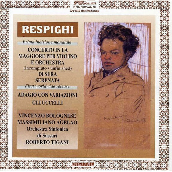 Roberto Tigani - Concerto in a for Violin - Music & Performance - CD