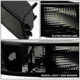 thumbnail image 2 of NUVISION for 03-24 Chevy Express GMC Savana Smoked Lens Headlights Bumper Lamp Assembly, 2 of 9