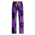 thumbnail image 5 of Women's Wide Leg Lounge Pants Yoga Pajamas Comfy Stretch Drawstring Pajamas Women Pjs Pj Jammies, 5 of 6
