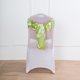 thumbnail image 4 of BalsaCircle 50 fajas de satén verde manzana para sillas, lazos, decoraciones para bodas, fundas para sillas de fiesta y banquetes, 4 of 6
