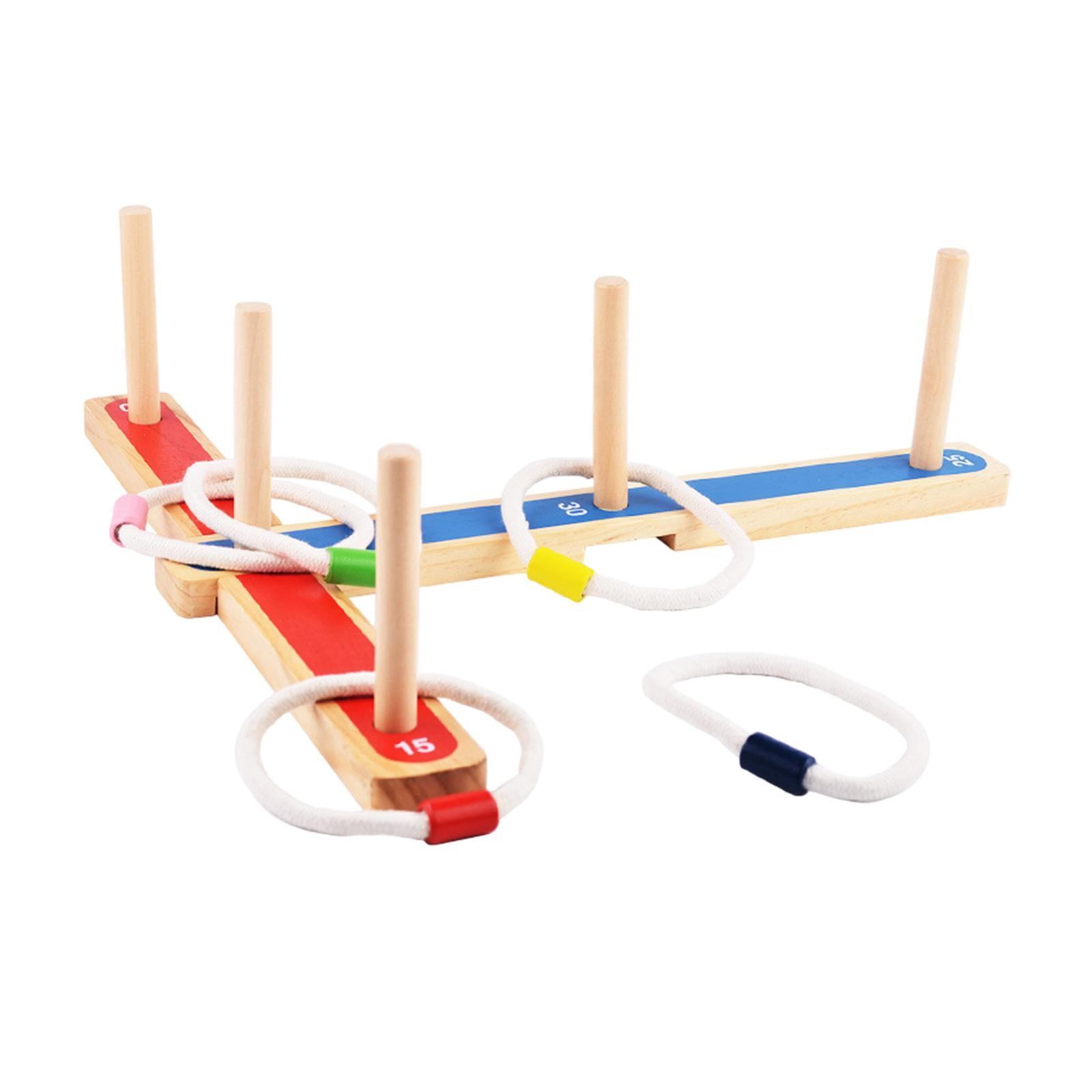 Wswqop Rings Hook Tossing Activity Fun Adults Family Carnival Games Education Toys Yard