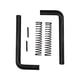 thumbnail image 2 of ¡Campaña con descuento!2 paquetes de pasadores de puerta de remolque, accesorios para remolques utilitarios, kit de resorte de puerta de remolque de repuesto para remolques utilitarios de mano, pasad, 2 of 6