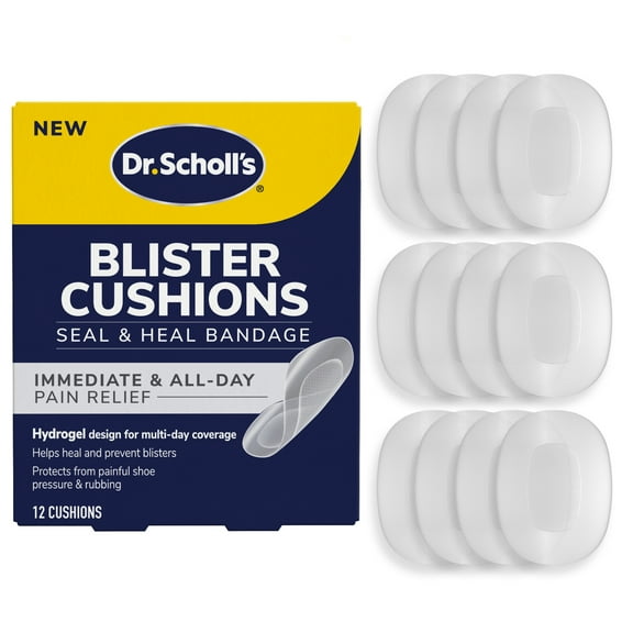 Dr. Scholl's Hydrogel Blister Cushions, 12 count