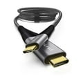 thumbnail image 1 of USB C to C Cable Up to 10Gbps Data Transfer, LDLrui USB C 3.1 Gen 2 Cable 100W Charging 4K Video Output Monitor, for MacBook Pro, Galaxy S21, iPad Pro, Samsung T7 SSD, Gray, 3Ft, 1 of 7
