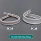 thumbnail image 3 of Bathroom Water Barrier Seal Strip Silicone Water Block Water Stopper Waterproof Strip White/grey 1pcs 30/50mm Height, 3 of 6