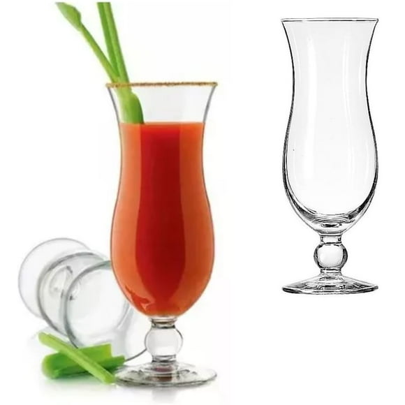 Juego de 6 Copas de Vidrio Stovmex 400 Ml Huracan Cocteleria