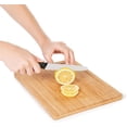 thumbnail image 2 of OXO International 22181 Flatware Good Grips (R) Utility Knife; 5 Inch Blade; Soft Non-Slip Grip Handle; Serrated Stainless Steel Blade, 2 of 2