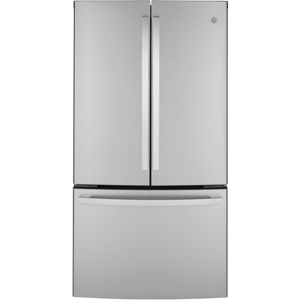 GE GWE23GYNFS 23.1 Cu.Ft. Freestanding Counter Depth French Door