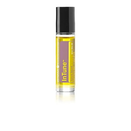 doTERRA - InTune Essential Oil Focus Blend Roll On - Supports Enhanced, Sustained Sense of Focus; Supports Efforts to Pay Attention or Stay On Task; for Topical Use - 10 mL