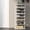 White, variant on 7-Tier Double Row Shoe Rack, Adjustable Shelves Narrow Storage Organizer with Anti-Tipping Device, White Freestanding Shelf for Entryway, Closet, Hallway - Natural Color