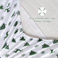 thumbnail image 2 of Twin Size Sheet Set Paisley Printed Bed Sheets for Single Bed Piece Microfiber Fitted Sheet with ” Deep Pocket & Straps Patterned Bedding Sheets & Pillowcase Set, 2 of 8