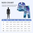 thumbnail image 3 of KLL Night At Lake Aurora 1 Sleepwear Mens Flannel Pajamas,Long Cotton Pj Set, 3 of 7