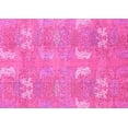 thumbnail image 1 of Ahgly Company Indoor Rectangle Abstract Pink Modern Area Rugs, 7' x 9', 1 of 4